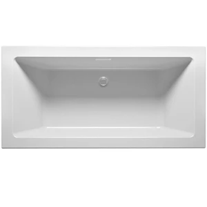 Акриловая ванна RIHO Rething Cubic Fall 160x70 B104013005, заполнение через перелив