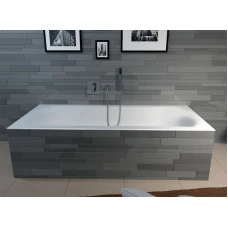 Акриловая ванна RIHO Linares Velvet 170x75 без гидромассажа B141001105, матовая