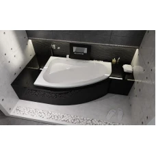 Акриловая ванна RIHO Lyra 140x90 R без гидромассажа B019001005