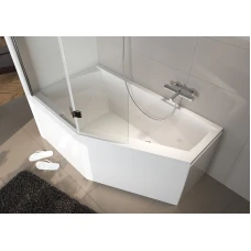 Акриловая ванна RIHO Geta 160x90 R без гидромассажа B029001005