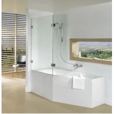 Акриловая ванна RIHO Geta 160x90 R без гидромассажа B029001005