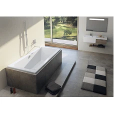 Акриловая ванна RIHO Lusso 180x90 без гидромассажа B026001005