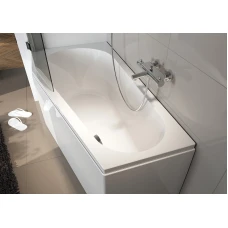 Акриловая ванна RIHO Delta 150x80 R без гидромассажа B066001005