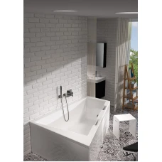 Акриловая ванна RIHO Doppio 180x130 R без гидромассажа B033001005