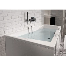 Акриловая ванна RIHO Doppio 180x130 R без гидромассажа B033001005
