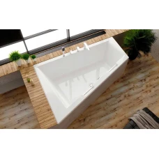 Акриловая ванна RIHO Doppio 180x130 R без гидромассажа B033001005