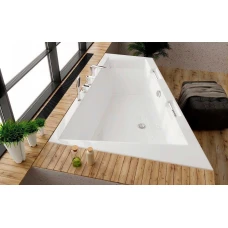 Акриловая ванна RIHO Doppio 180x130 R без гидромассажа B033001005