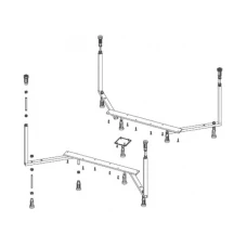 Каркас для ванны RIHO Colorado 2YNCL1019