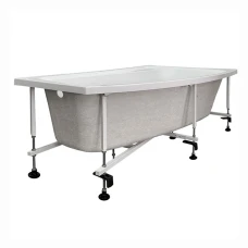 Акриловая ванна Byon Della 170x95 R (ванна, каркас, экран)