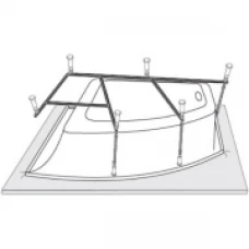 Каркас для асимметричных ванн Vagnerplast