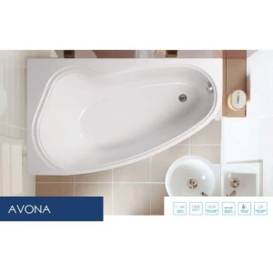 Акриловая ванна Vagnerplast Avona 150x90 L