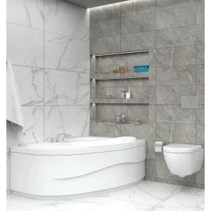 Акриловая ванна Bach Белла 165х110 R на каркасе