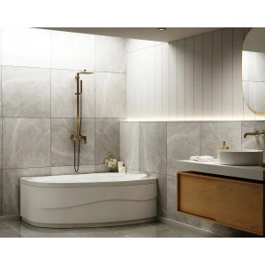 Акриловая ванна Bach Белла 165х110 R на каркасе