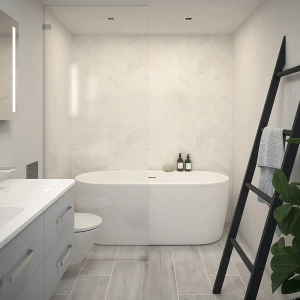 Акриловая ванна Cezares Slim Central 180x80