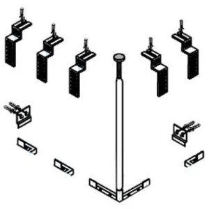 Универсальный установочный комплект Cezares CZR-SCR-FIX-KIT