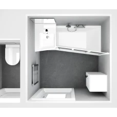 Акриловая ванна RAVAK BeHappy II 150x75 L C981000000