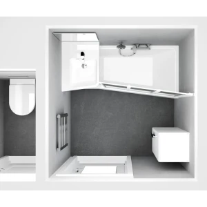 Акриловая ванна RAVAK BeHappy II 150x75 L C981000000