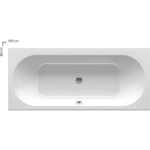 Акриловая ванна RAVAK City Slim 180x80 C921300000