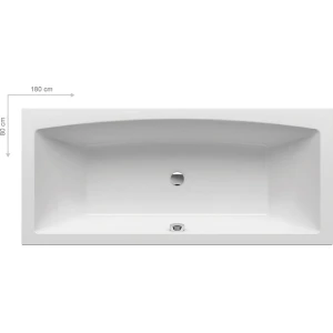 Акриловая ванна RAVAK Formy 02 Slim 180x80 C891300000