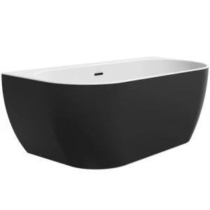 Акриловая ванна RAVAK Freedom Wall 166х80 черная