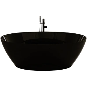 Акриловая ванна Frank F6123 Black/Black 170x81
