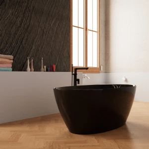 Акриловая ванна Frank F6123 Black/Black 170x81