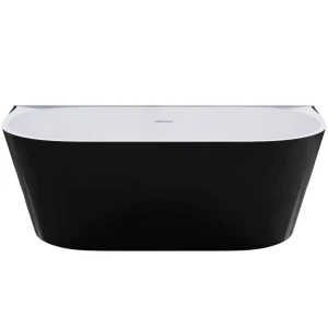 Акриловая ванна Frank F6163 White/Black 170x80