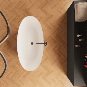 Акриловая ванна Frank F6123 White 170x81