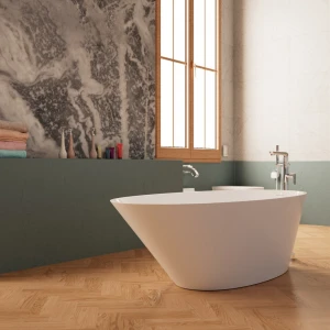 Акриловая ванна Frank F6116 White 180x85