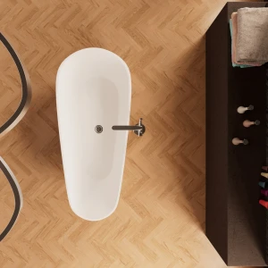 Акриловая ванна Frank F6122 White 170x75