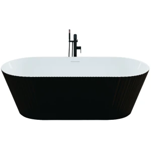 Акриловая ванна Frank F6103 White/Black 170x75