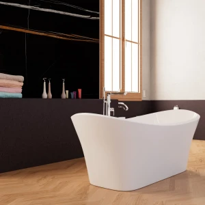 Акриловая ванна Frank F6104 White 170x75