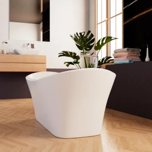 Акриловая ванна Frank F6104 White 170x75