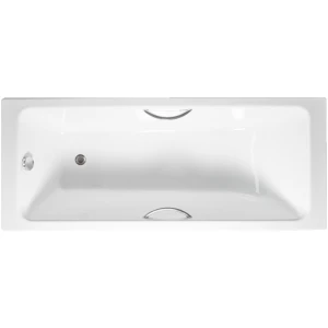 Чугунная ванна Tempra Marbelia 150x70 круглые ручки