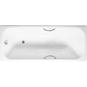 Чугунная ванна Tempra Simple 120x70 круглые ручки