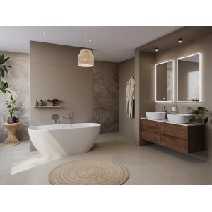 Акриловая ванна BelBagno Uno BB701 140x72