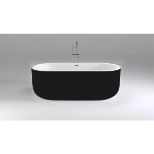Акриловая ванна Black&White Swan SB109 Black 170x80