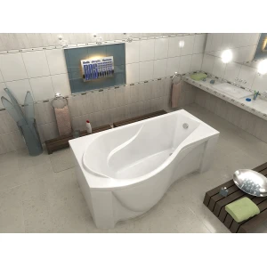 Акриловая ванна BAS Капри 170x95 L