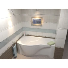 Акриловая ванна BAS Капри 170x95 L