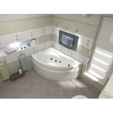 Акриловая ванна BAS Вектра 150x90 L