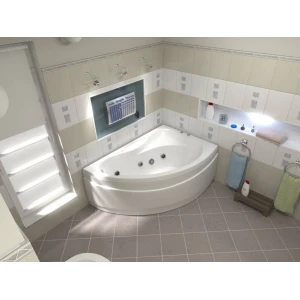 Акриловая ванна BAS Вектра 150x90 R