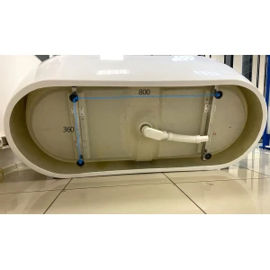 Акриловая ванна ABBER AB9219 176х80