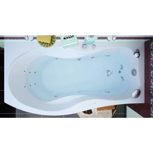 Акриловая ванна Aquanet Borneo 170x90 L