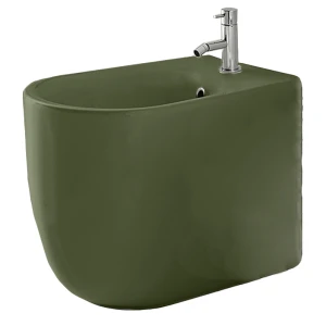 Биде напольное Kerasan Nolita 532011*1 Verde muschio