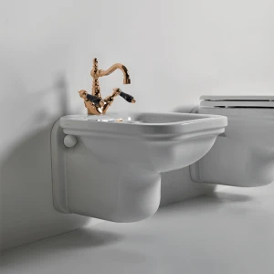 Биде подвесное Kerasan Waldorf 4125K1bi/cr*1