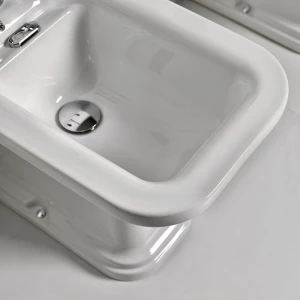 Биде напольное Kerasan Waldorf 4121K1bi/cr*1