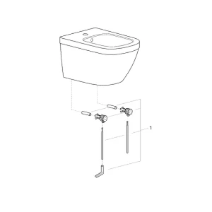 Биде подвесное Grohe Euro Ceramic 39208000