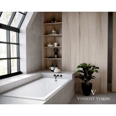 Чугунная ванна Vinsent Veron Kingston 180x80 с ножками