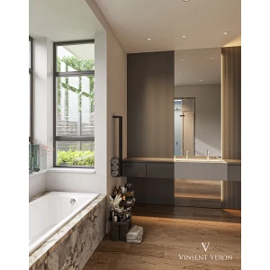 Чугунная ванна Vinsent Veron Devon 180x75 с ножками