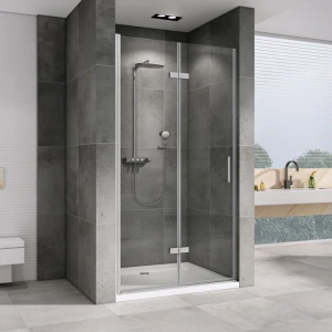 Душевая дверь в нишу Abber Zart AG08070P 70х195 хром, стекло прозрачное